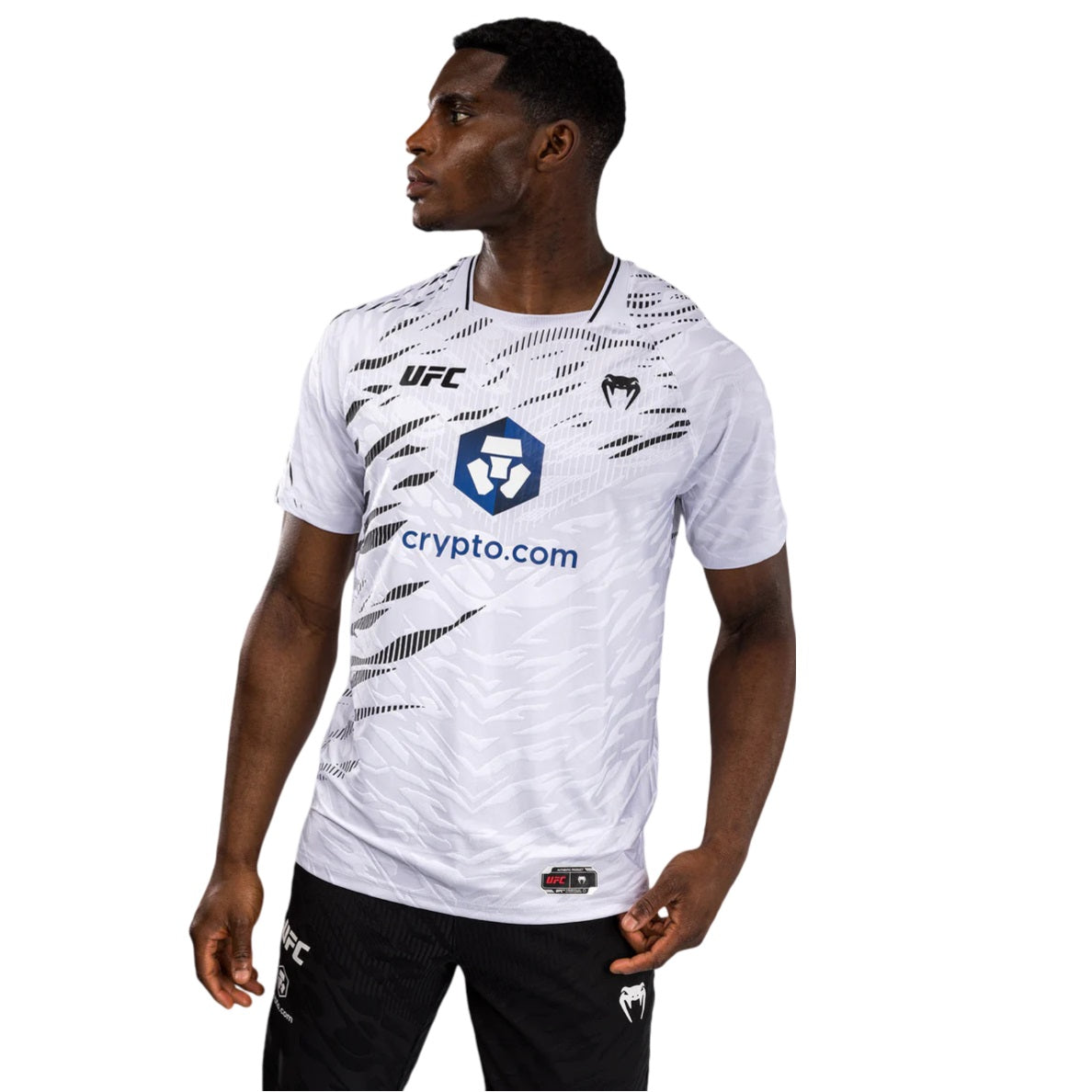 UFC FUSION BY VENUM AUTHENTIC FIGHT NIGHT DRY TECH WHITE FRONT SIDE