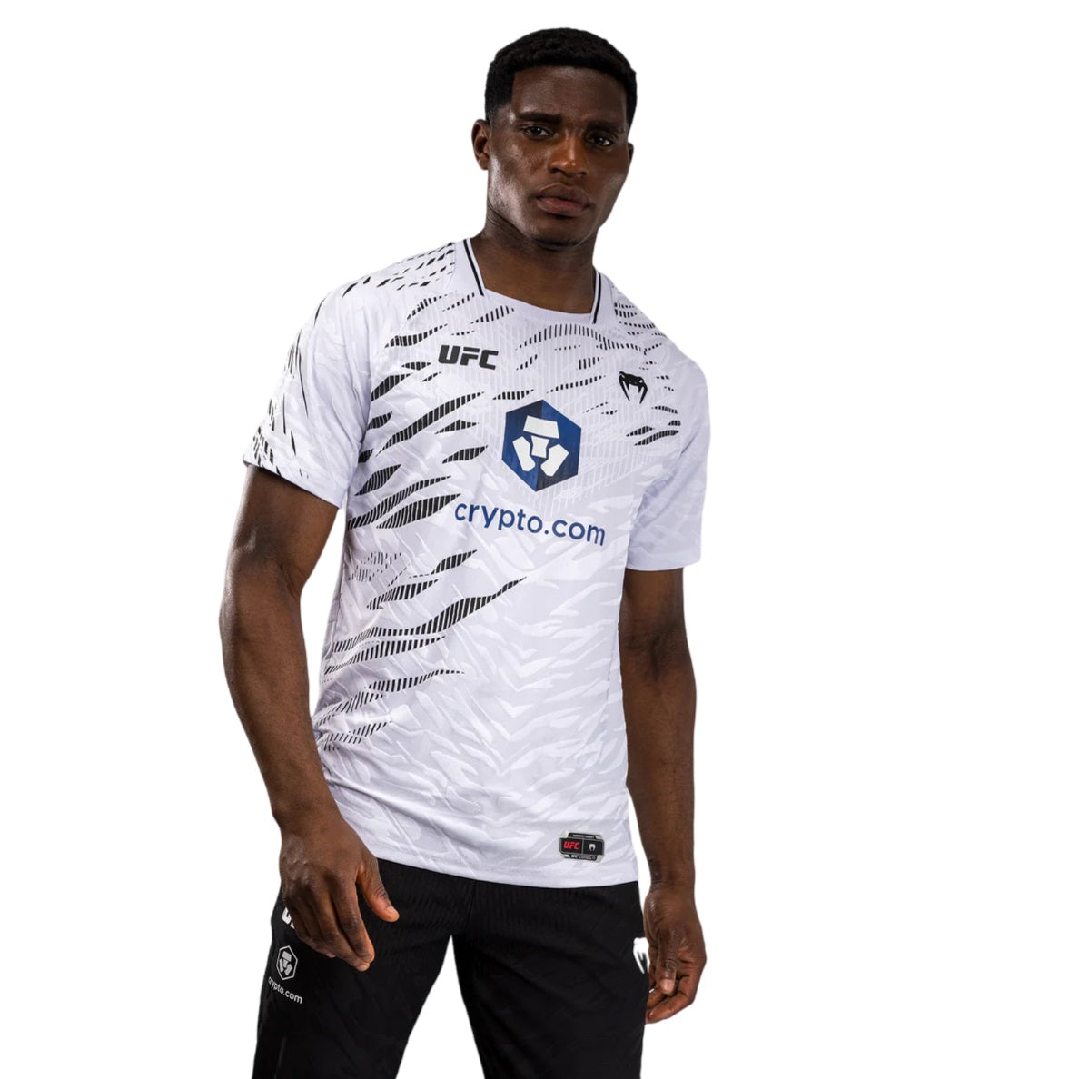 UFC FUSION BY VENUM AUTHENTIC FIGHT NIGHT DRY TECH WHITE LEFT SIDE