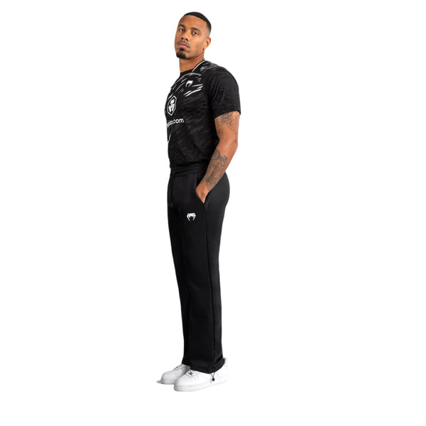 UFC FUSION BY VENUM AUTHENTIC FIGHT NIGHT STRAIGHT LEG JOGGERS BLACK LEFT SIDE