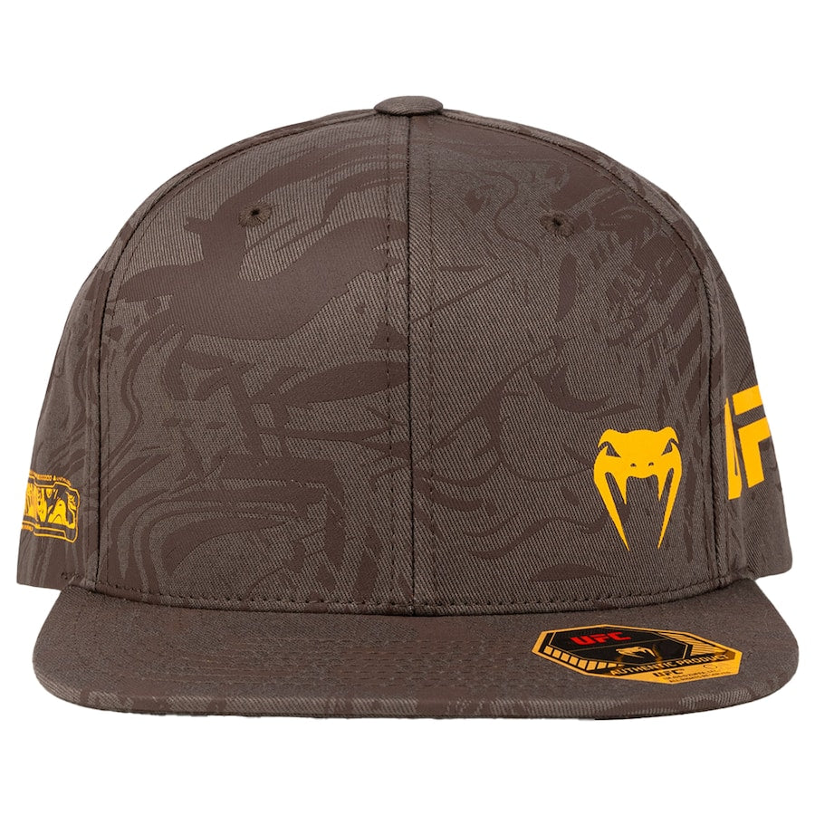 UFC FUSION BY VENUM FIGHT WEEK HAT DARK BROWN FRONT SIDE