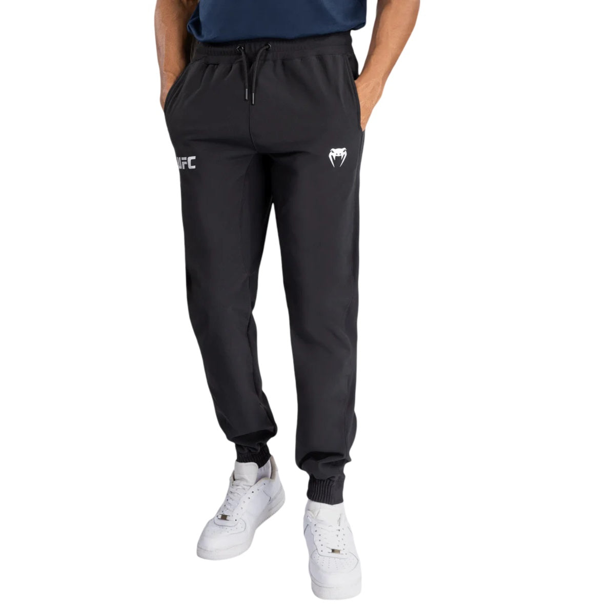 UFC FUSION BY VENUM FIRST WEEK JOGGERS BLACK FRONT SIDE