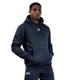 UFC FUSION BY VENUM FIRST WEEK PULLOVER HOODIES BLUE FRONT SIDE
