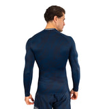 UFC FUSION BY VENUM FIRST WEEK RASHGUARDS LONG SLEEVES BLUE BACK SIDE