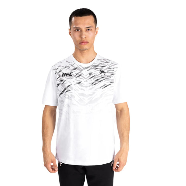 UFC FUSION BY VENUM REPLICA T-SHIRT WHITE FRONT SIDE