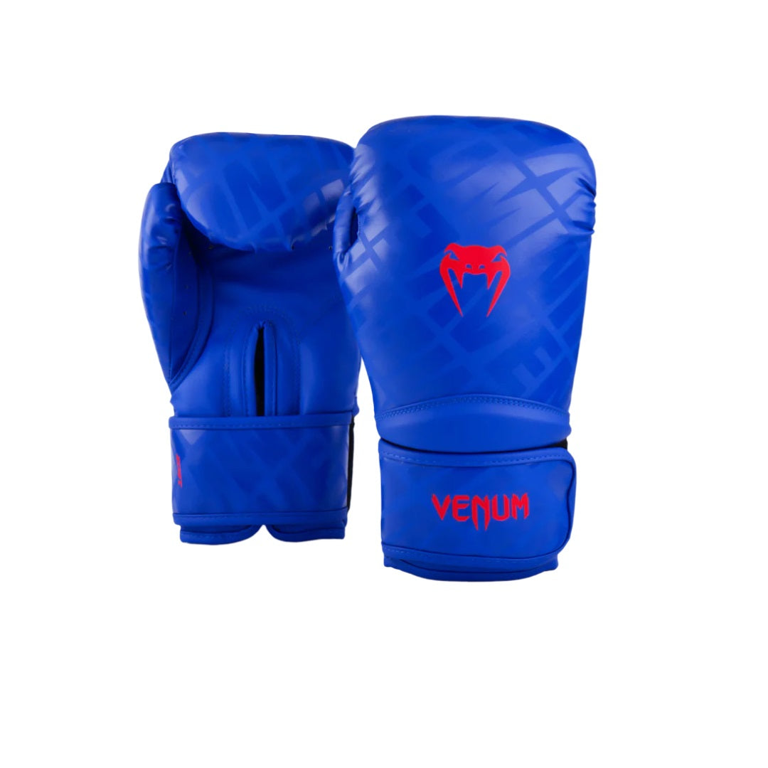 VENUM CONTENDER 1.5 XT BOXING GLOVES ROYAL BLUE BACK SIDE