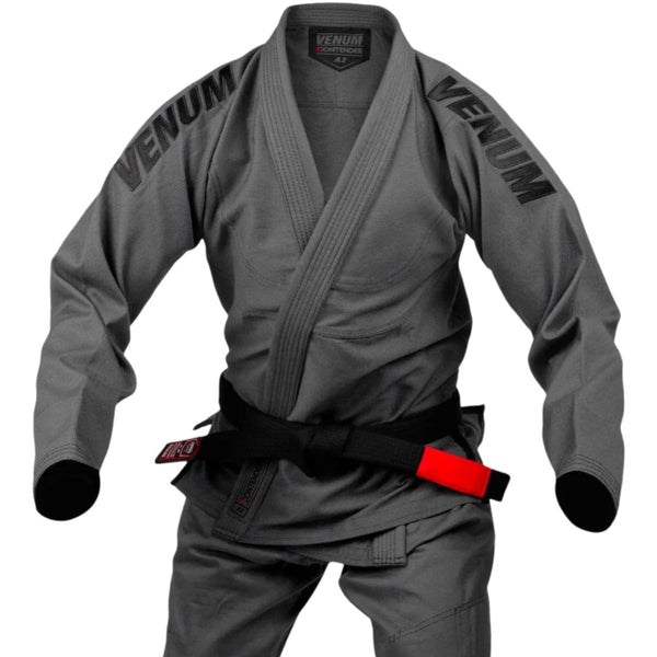 VENUM CONTENDER EVO BJJ GI DARK GREY FRONT SIDE