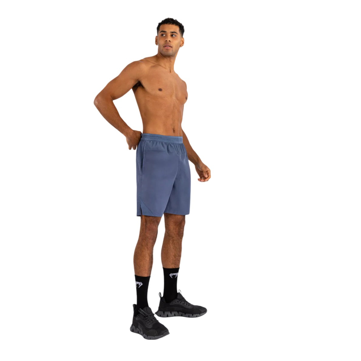 VENUM G-FIT AIR TRAINING SHORTS FOGGY BLUE RIGHT SIDE