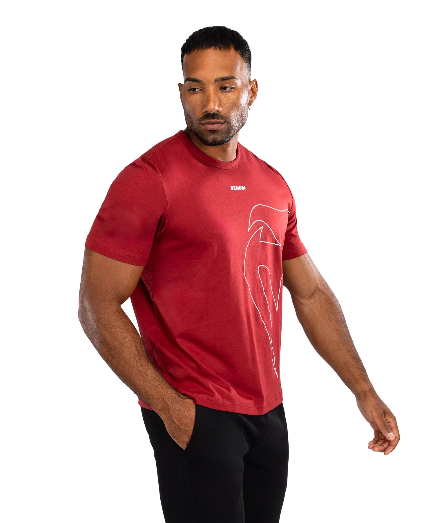 VENUM GIANT CONNECT T-SHIRT CARMIN FRONT SIDE