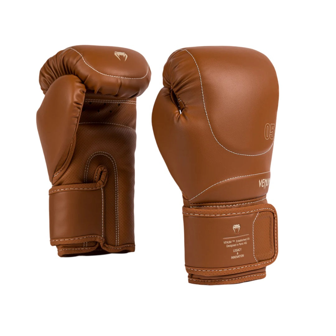 VENUM IMPACT EVO BOXING GLOVES HAVANA FRONT SIDE