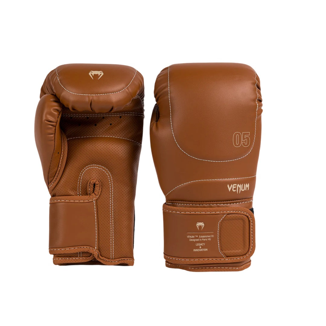 VENUM IMPACT EVO BOXING GLOVES HAVANA LEFT SIDE