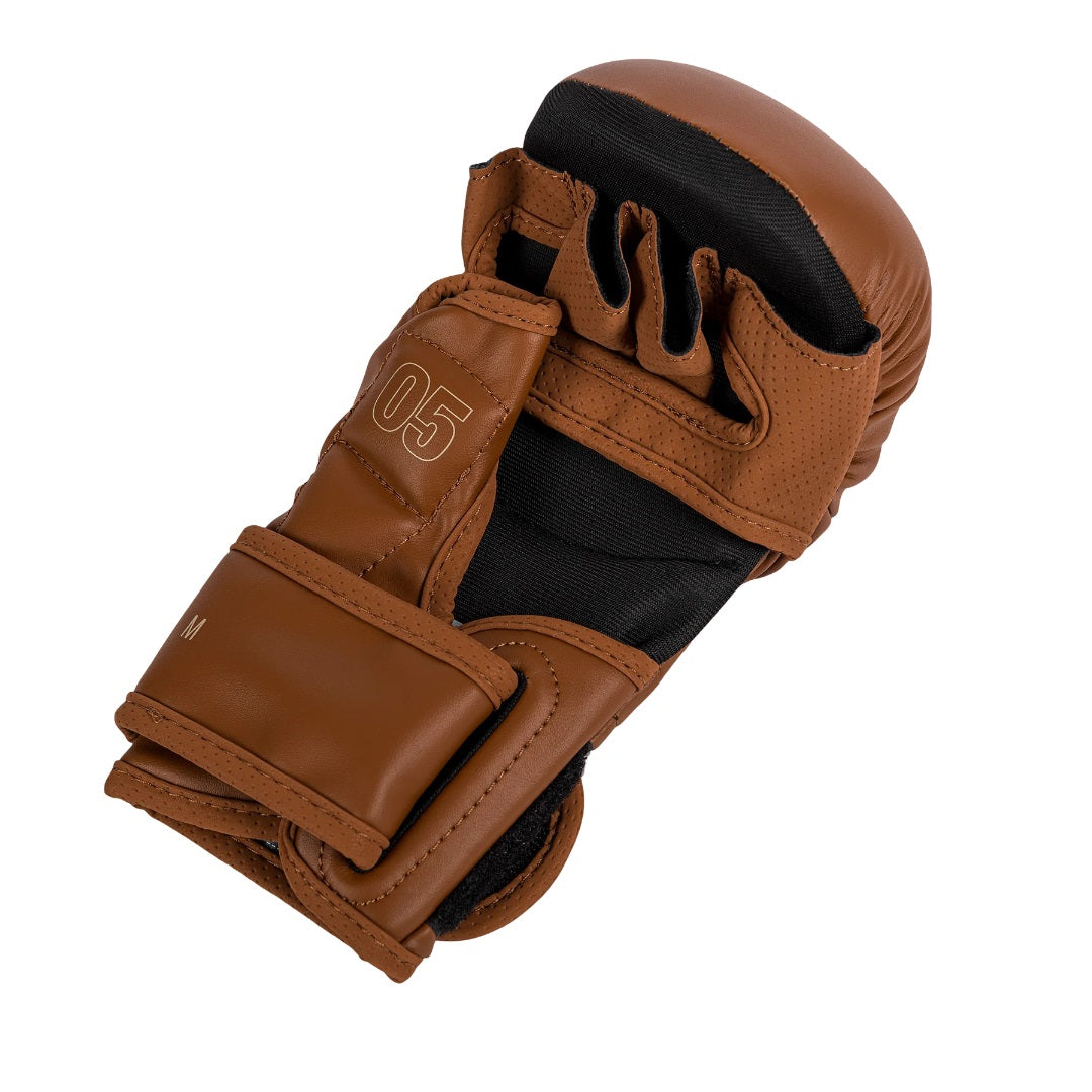 VENUM IMPACT EVO MMA GLOVES HAVANA BACK SIDE