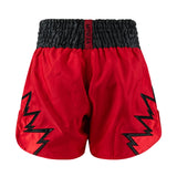 VENUM INFERNO 2.0 MUAY THAI SHORTS RED/CHARCOL GREY/BLACK BACK SIDE