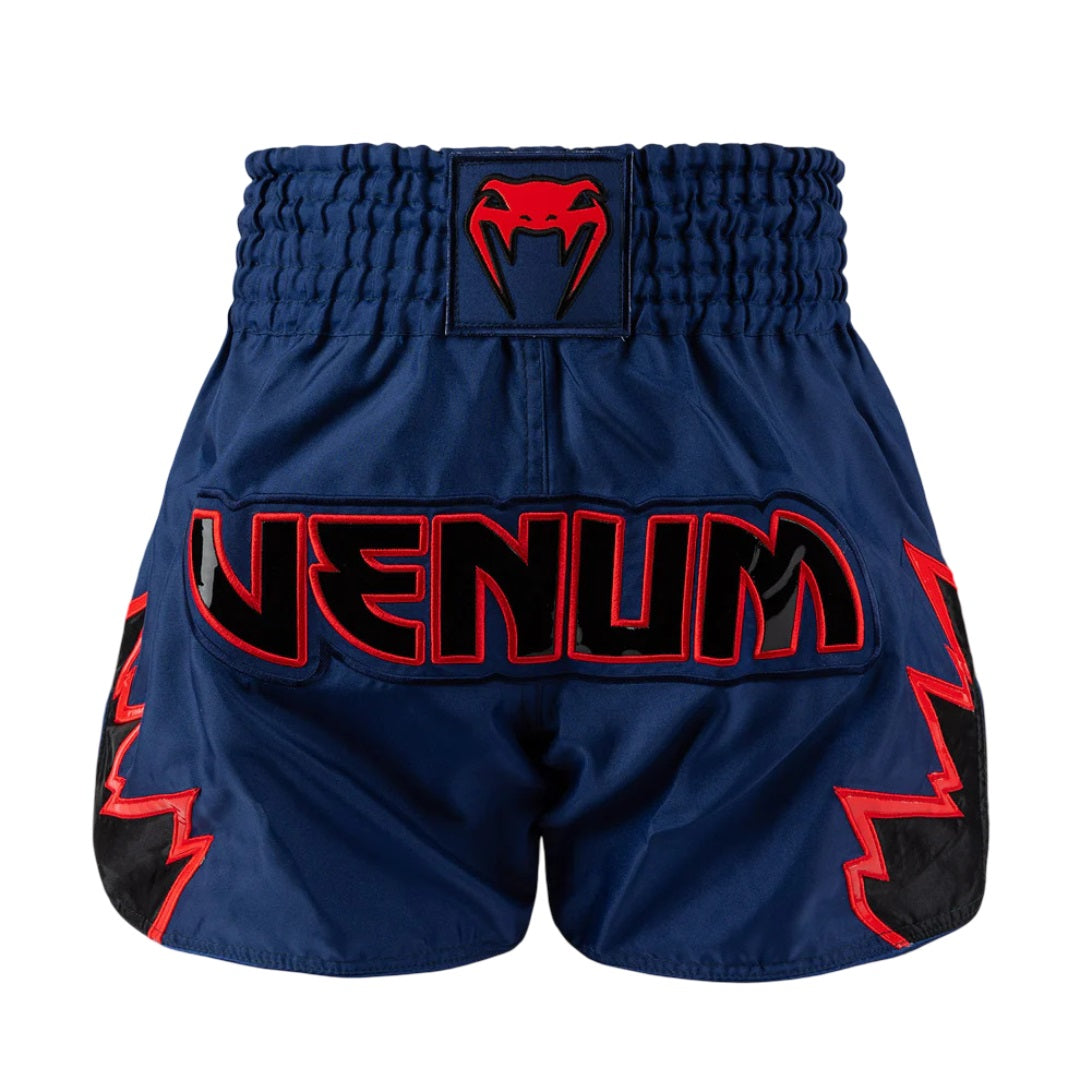 VENUM INFERNO 2.0 MUAY THAI SHORTS ROYAL BLUE/RED/BLACK FRONT SIDE