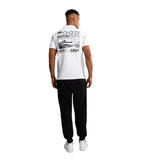 VENUM MOTORSPORT POLOS COTTON SNOW WHITE BACK SIDE