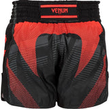 VENUM RWS X VENUM 2.0 MUAY THAI SHORTS BLACK/RED BACK SIDE