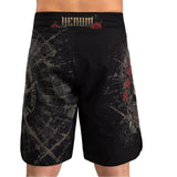 VENUM SANTA MUERTE 5.0 FIGHTSHORTS DEEP BLACK GOLD BACK SIDE