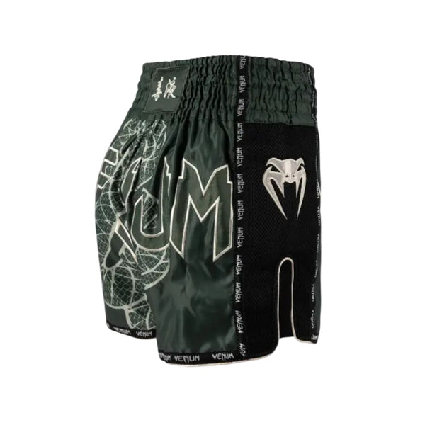 VENUM SERPENTI MUAY THAI SHORTS KAKI/BRONZE/IVORY RIGHT SIDE