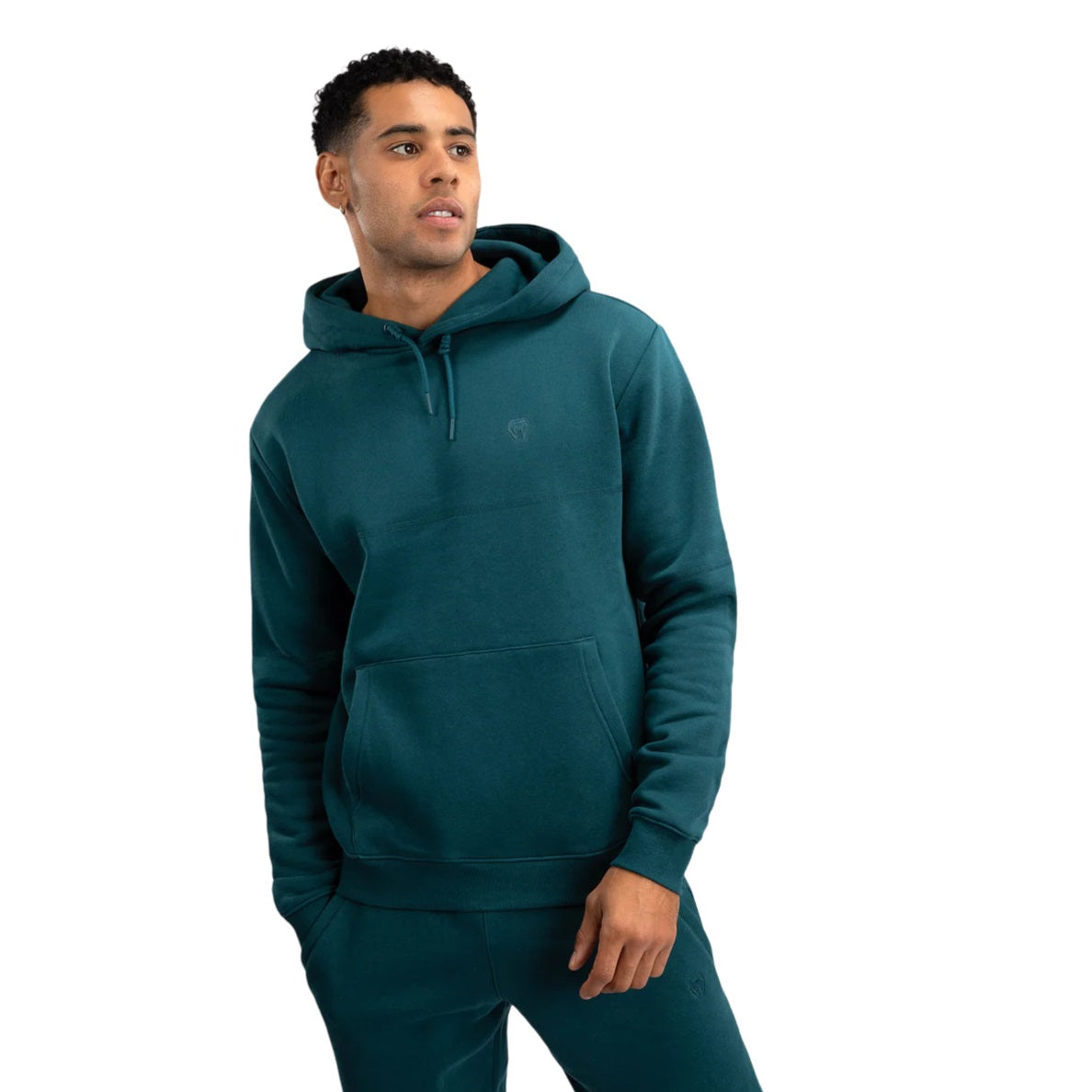 VENUM SILENT POWER HOODIE PAON GREEN FRONT SIDE