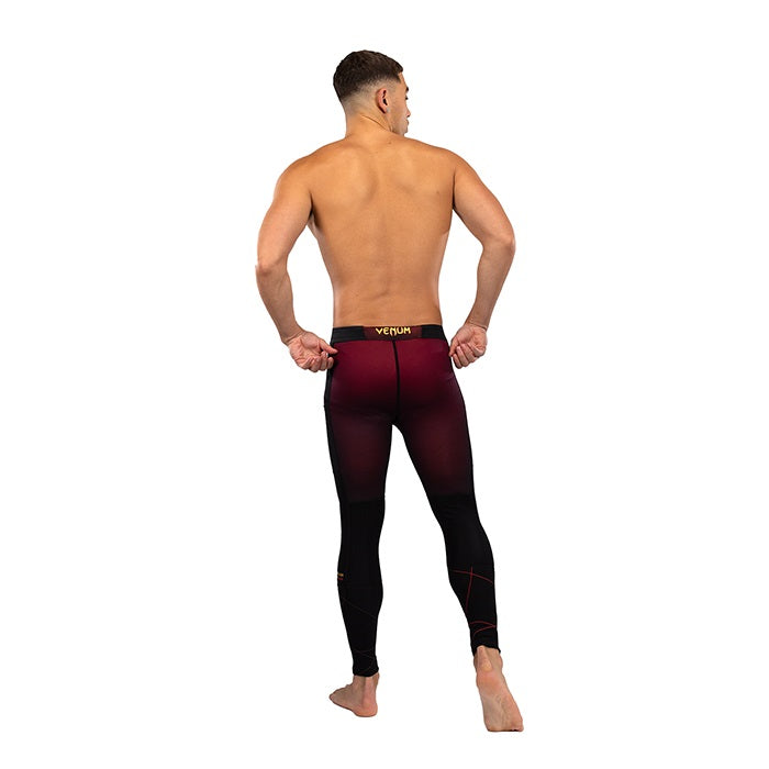 VENUM TACTICAL XT SPATS BLACK BURGUNDY GOLD BACK SIDE
