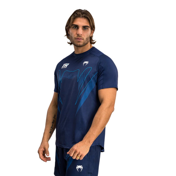 VENUM TOP RANK ORIGINAL DRY TECH NAVY BLUE LEFT SIDE
