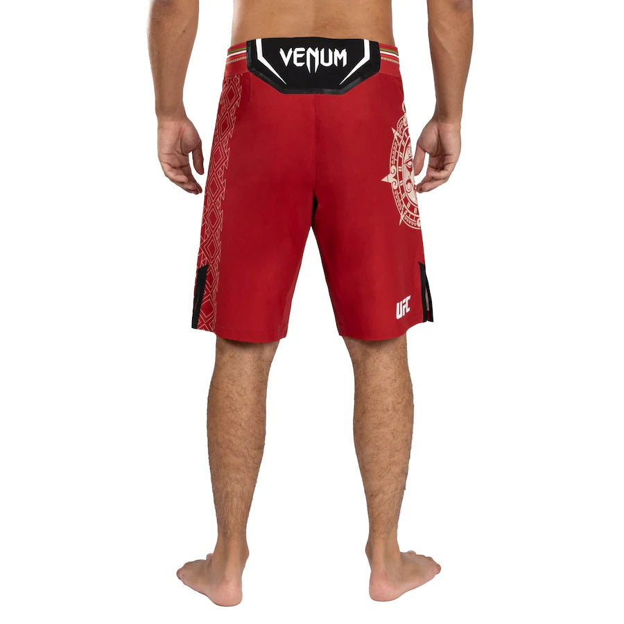 VENUM X UFC NOCHE - FIGHTSHORTS LONG RED BACK SIDE