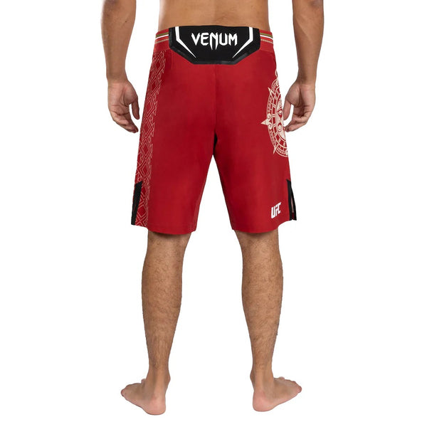 VENUM X UFC NOCHE - FIGHTSHORTS LONG RED BACK SIDE