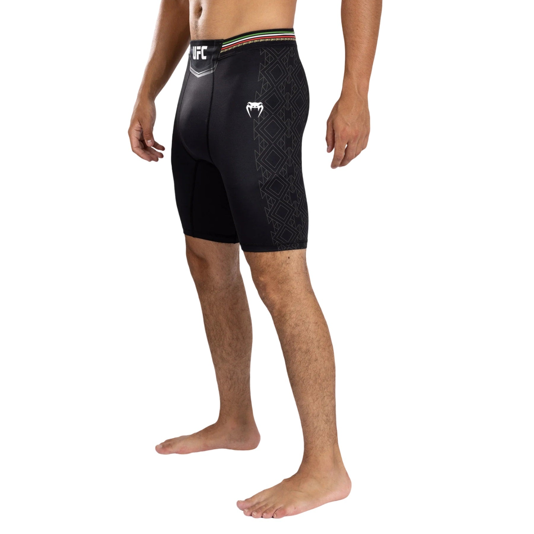 VENUM X UFC NOCHE VALE TUDO SHORTS BLACK LEFT SIDE