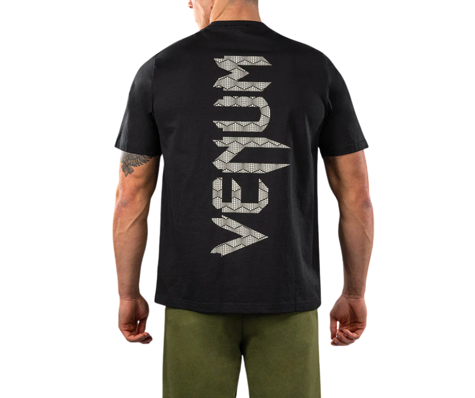 Venum Naga T-Shirt – Black | Premium Cotton Tee