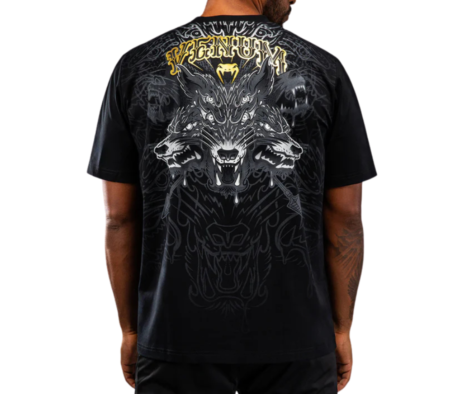 Venum Wolf Atak T-Shirt – Black/Grey | Training Tee