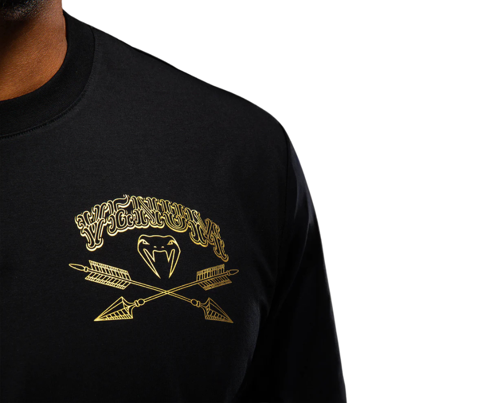 Venum Wolf Atak T-Shirt – Black/Grey | Training Tee