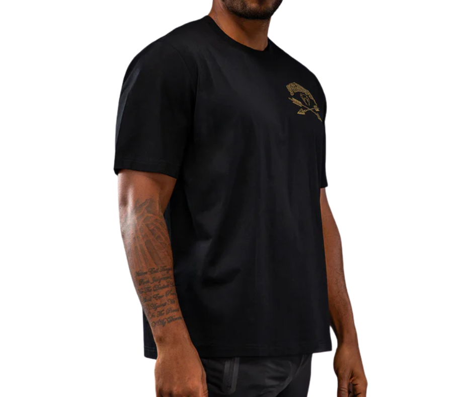 Venum Wolf Atak T-Shirt – Black/Grey | Training Tee