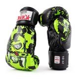 YOKKAO ANGRY BULL BOXING GLOVES BLACK BACK SIDE