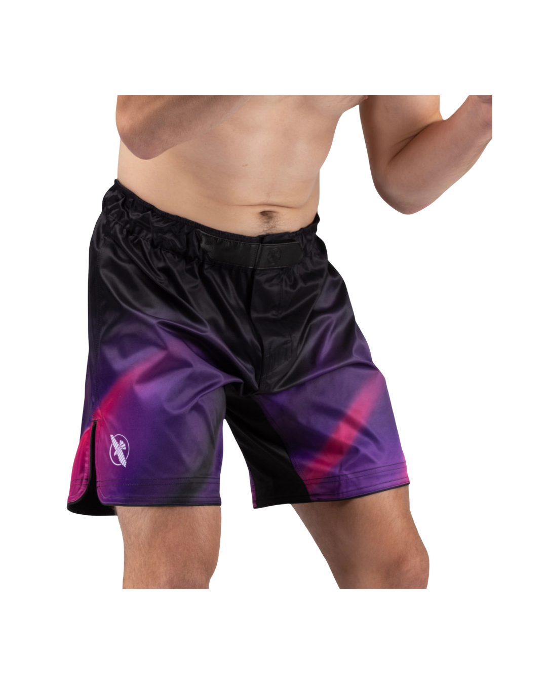 Hayabusa Men’s Apex 3/4 Thigh Fight Shorts – Purple