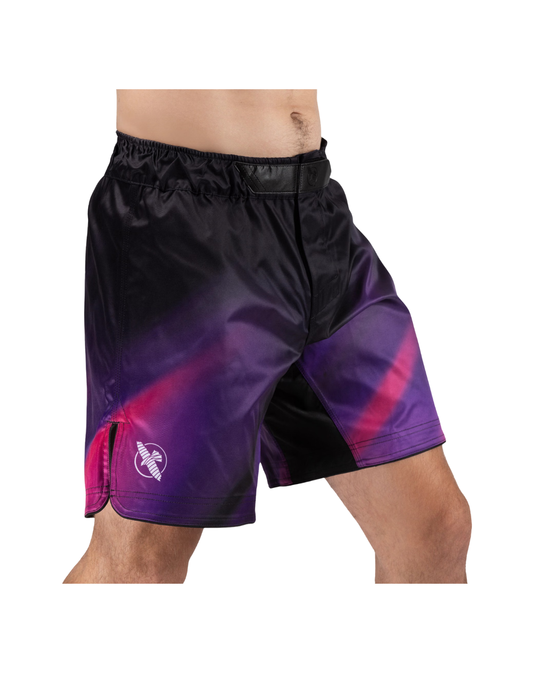 Hayabusa Men’s Apex 3/4 Thigh Fight Shorts – Purple