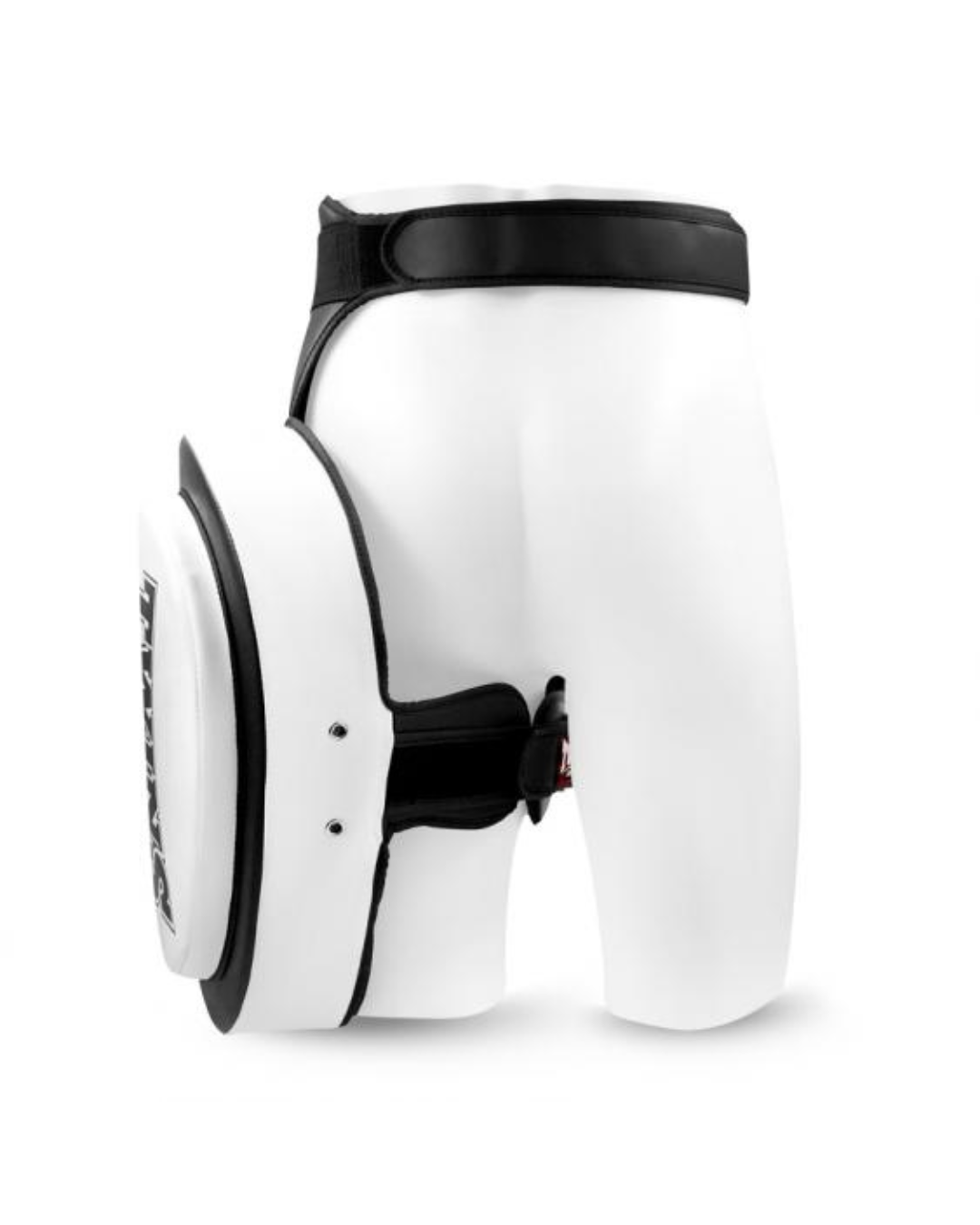 Twins Special TTS2 Leather Thigh Protector – Black/White / Stand