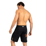 VENUM GLADIATOR 5.0 FIGHTSHORTS BLACK SILVER BACK SIDE