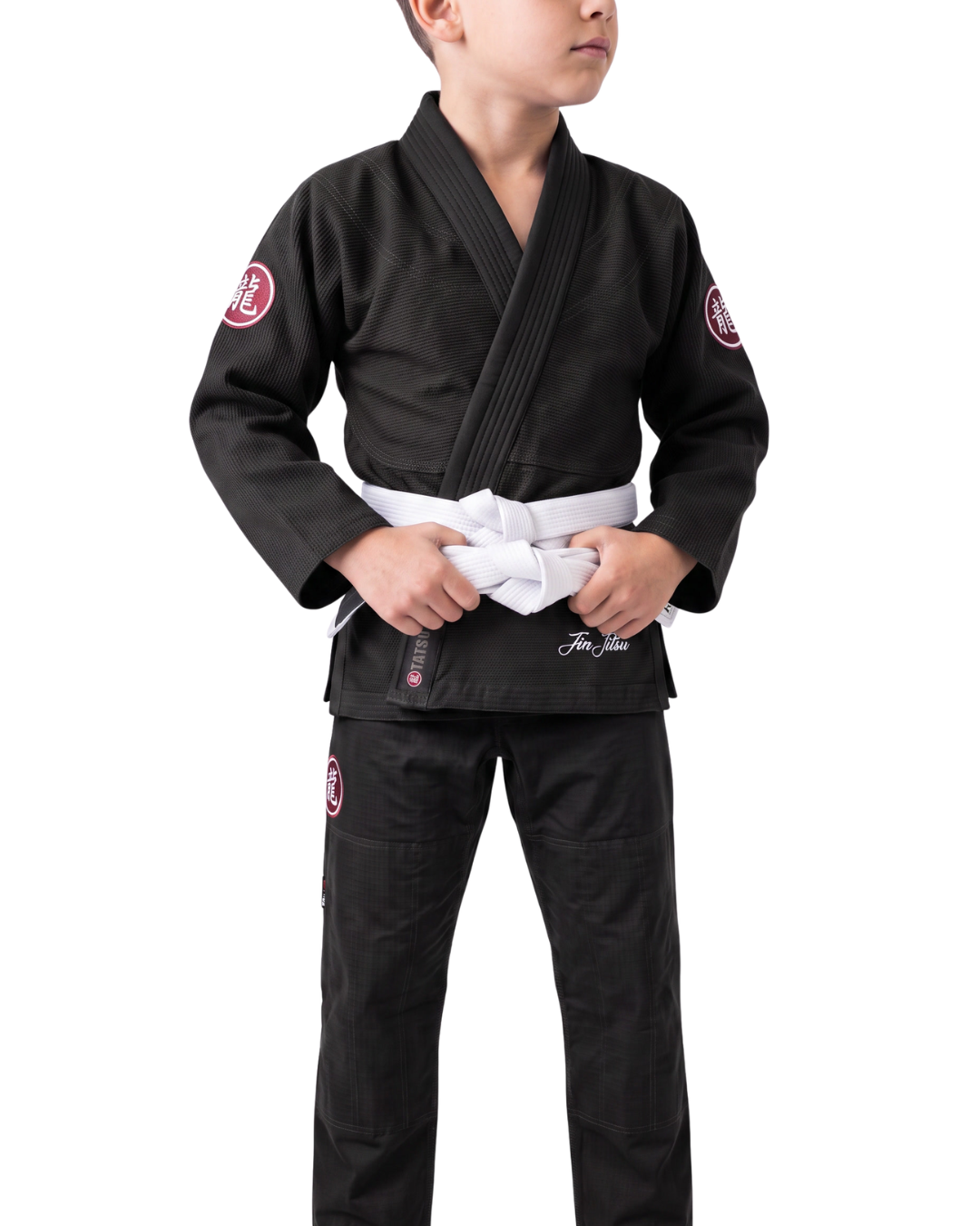 TATSU RONIN BJJ Gi Black – Pearl Weave | Adults & Kids