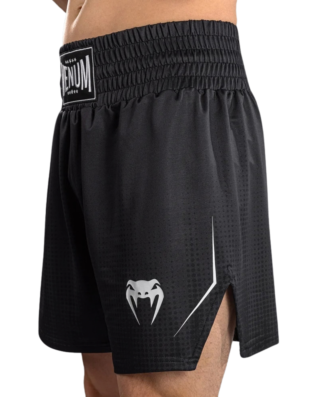 Venum Stealth Boxing Shorts – Black/White
