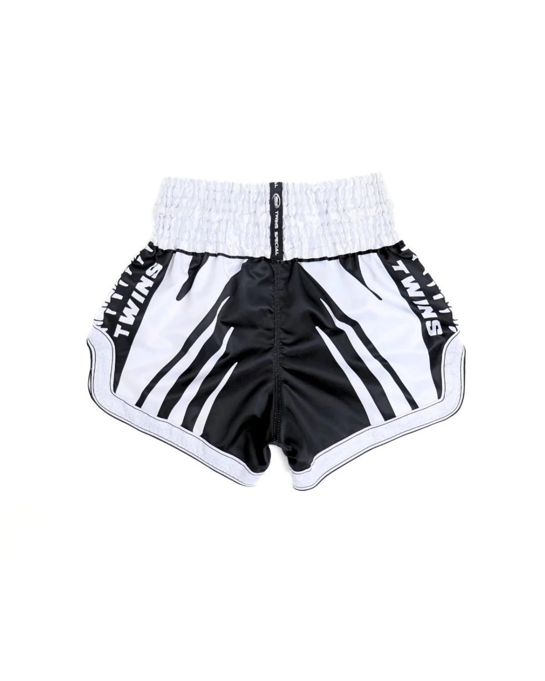 Twins Special TBS Spine Muay Thai Boxing Shorts – Black/White |
