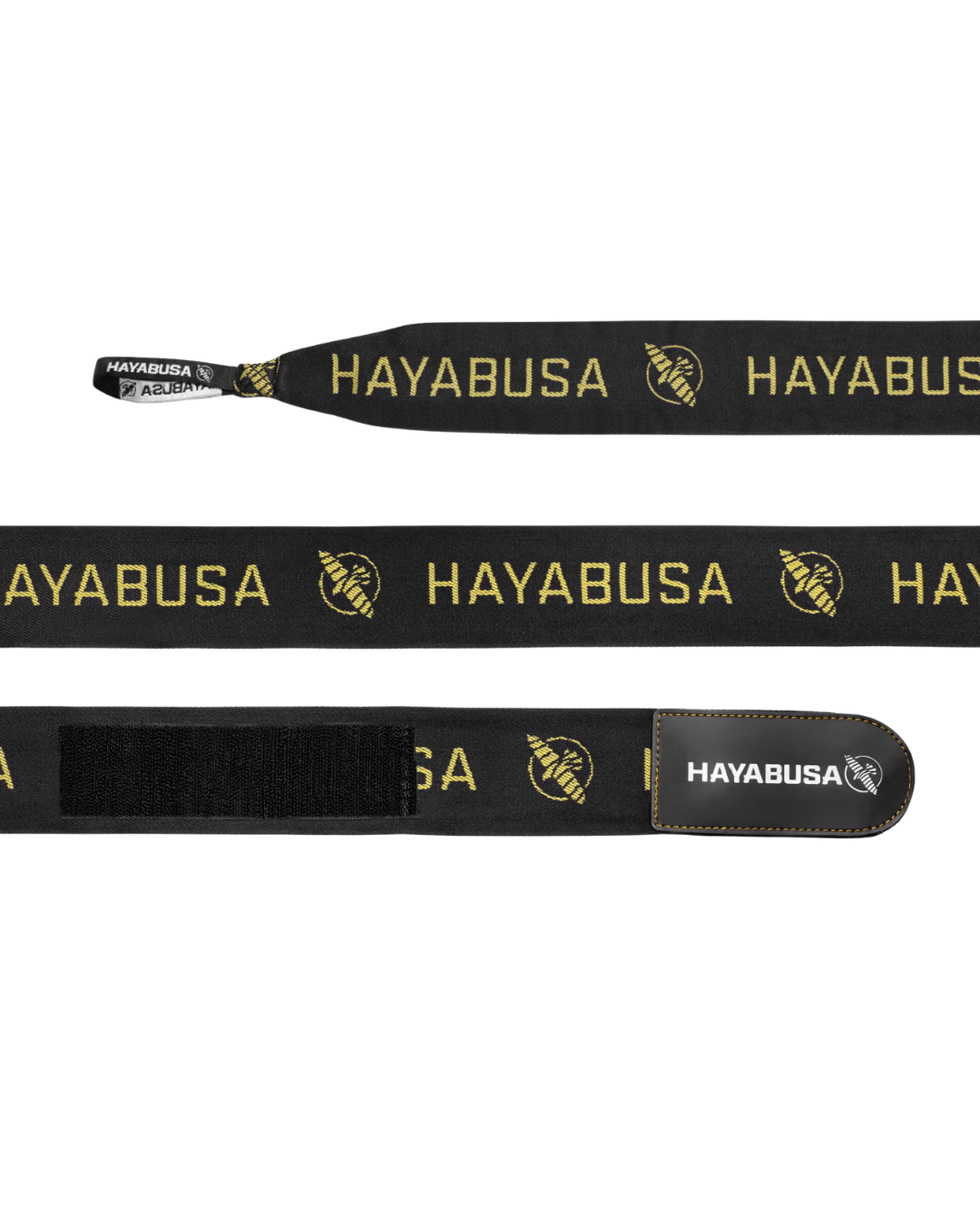 HAYABUSA DELUXE HANDWRAPS BLACK/GOLD STANDARD