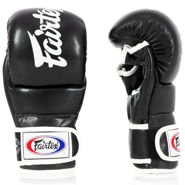 Fairtex FGV18 Super Sparring Grappling Gloves – Black  Premium M