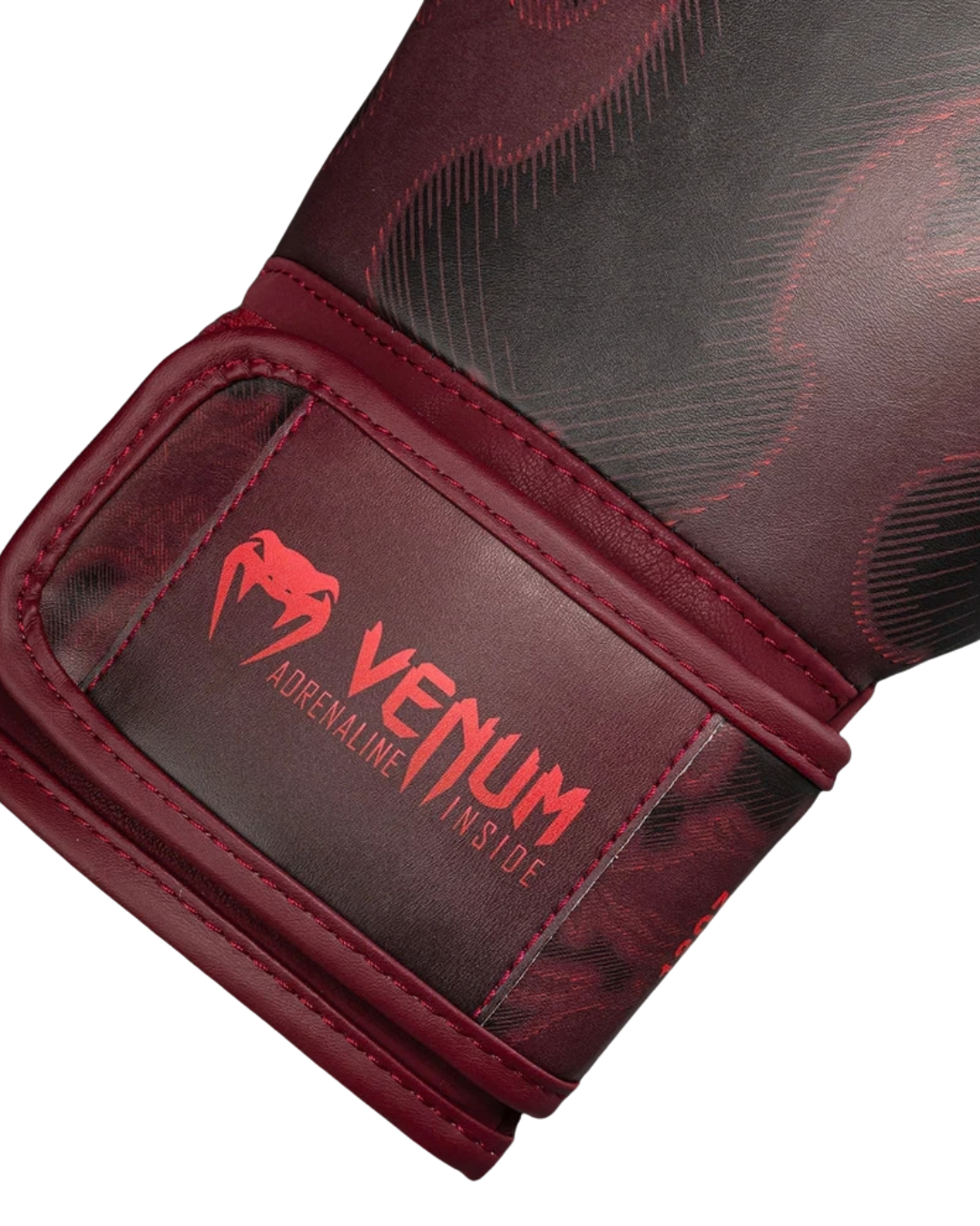 Venum Spectre Boxing Gloves – Black/Red | Premium PU Skintex Leather – Triple‑Density Foam