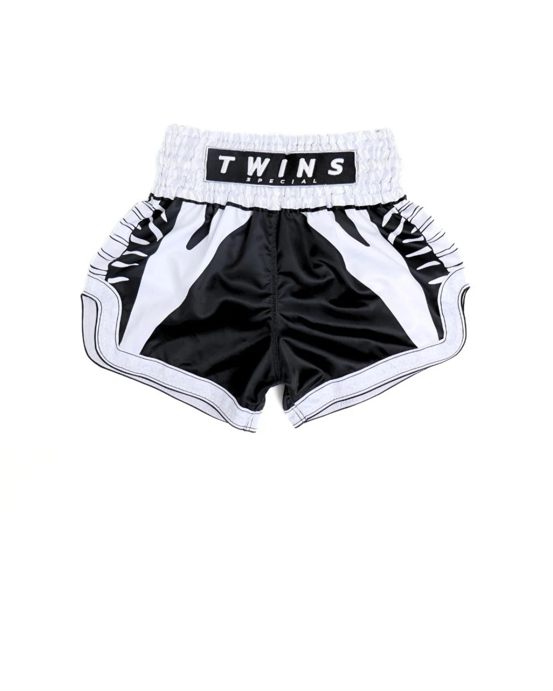 Twins Special TBS Spine Muay Thai Boxing Shorts – Black/White |