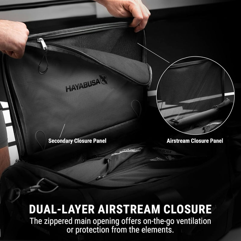 HAYABUSA AIRSTREAM ATHLETIC DUFFLE BAG