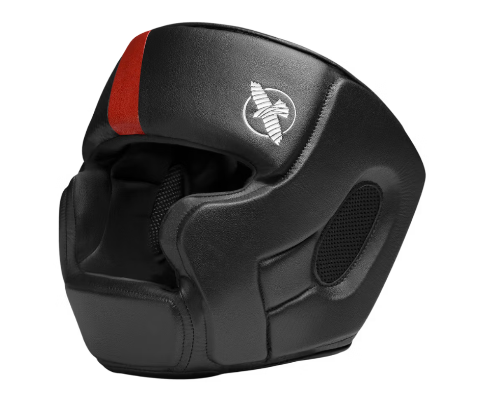 Hayabusa T3 MMA Headgear – Black/Red