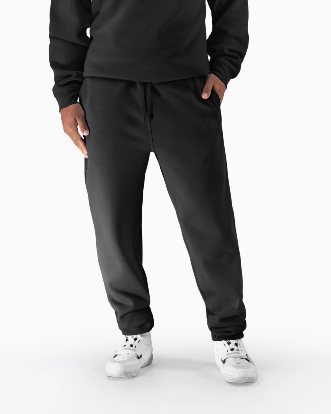 HAYABUSA Essential Sweatpants – Black | Unisex Premium Fleece St