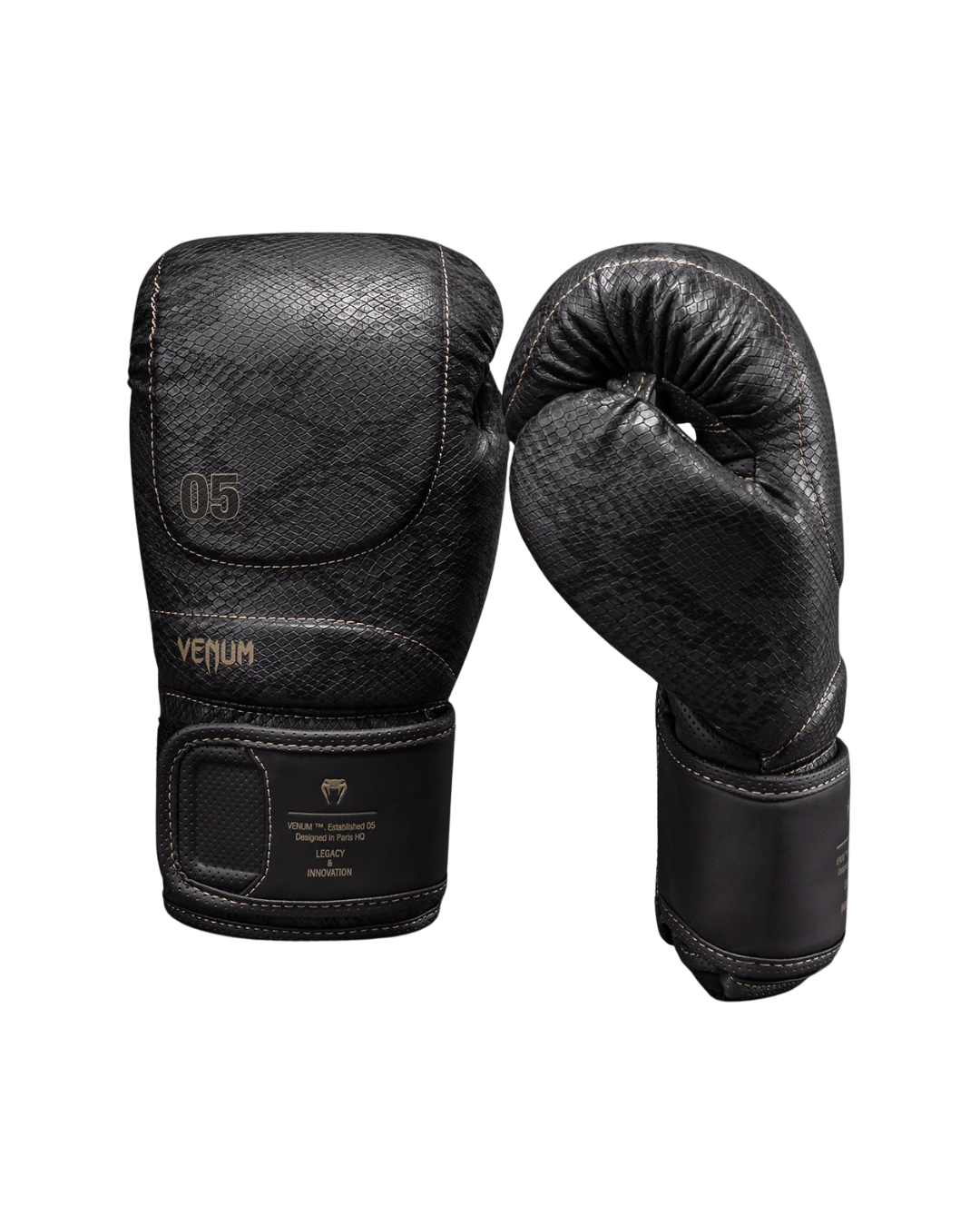 Venum Impact Evo Scales Boxing Gloves – Dark Grey