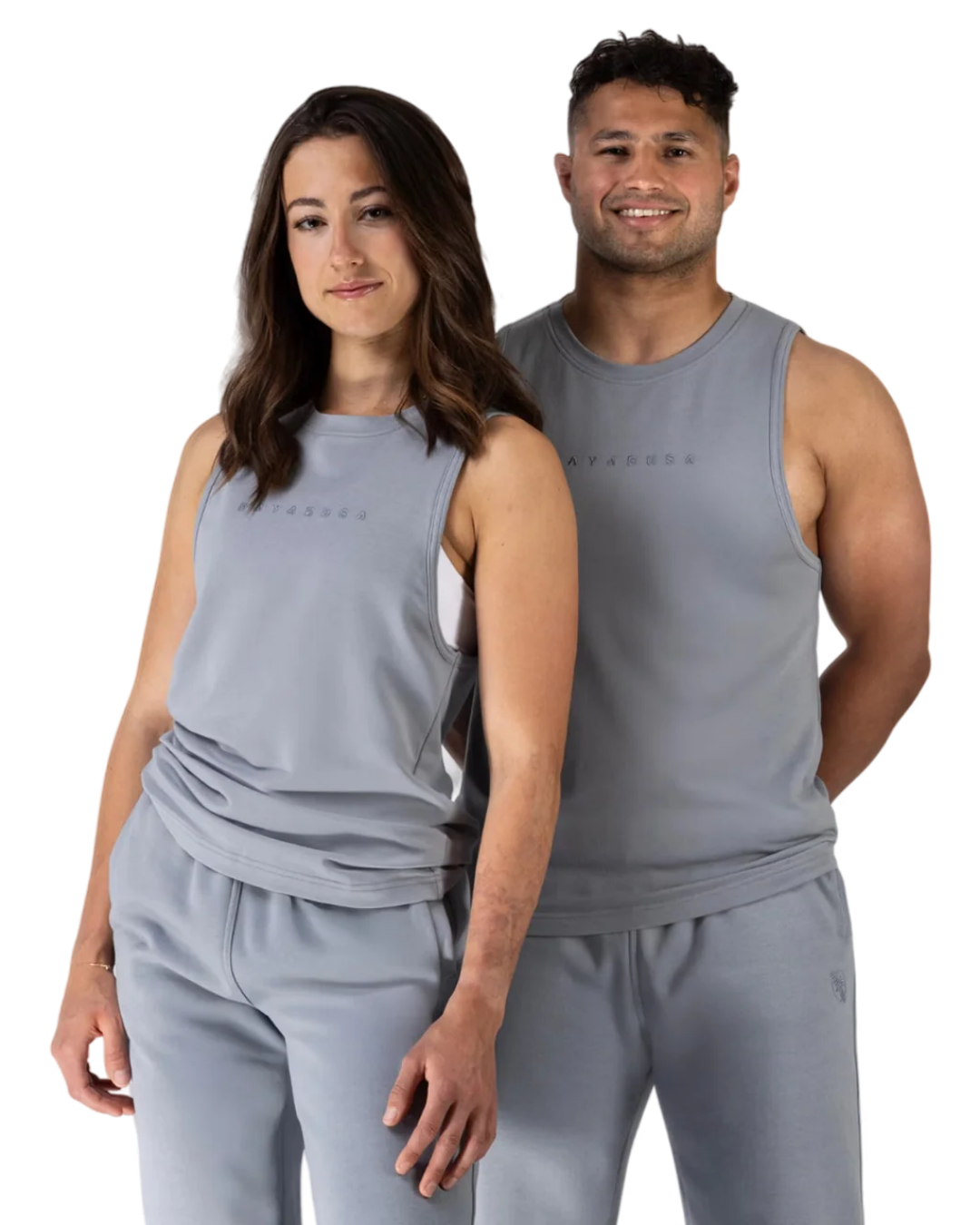HAYABUSA Essential Heavyweight Tank – Grey | Unisex