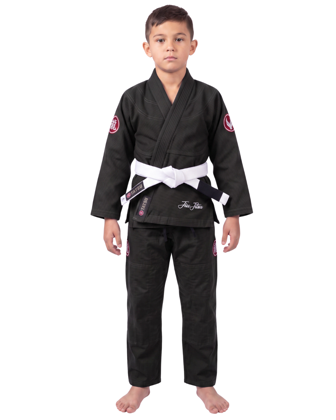 TATSU RONIN BJJ Gi Black – Pearl Weave | Adults & Kids