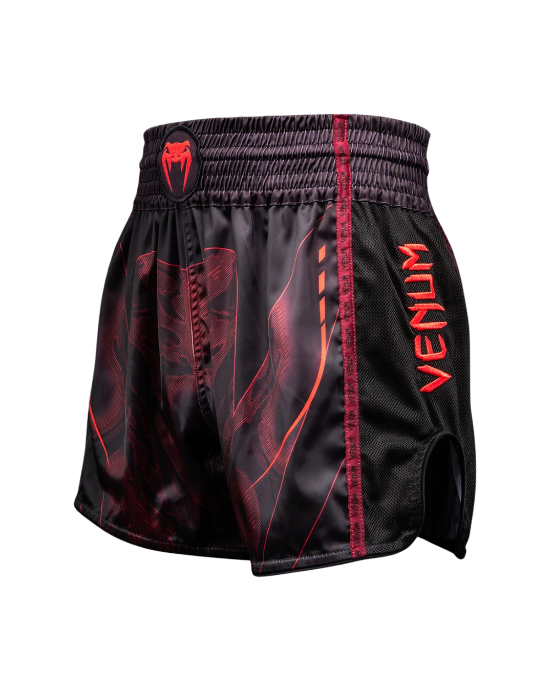 Venum Spectre Muay Thai Shorts – Black/Red